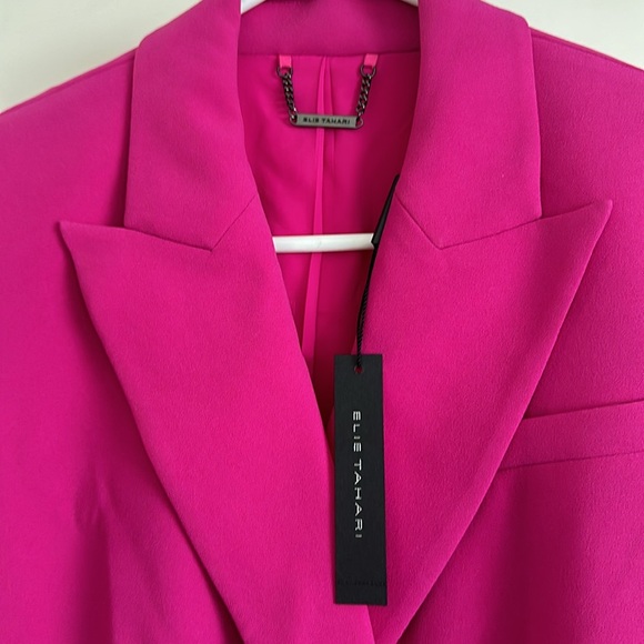 Elie Tahari Pink Blazer. Size 10 - Picture 3 of 4